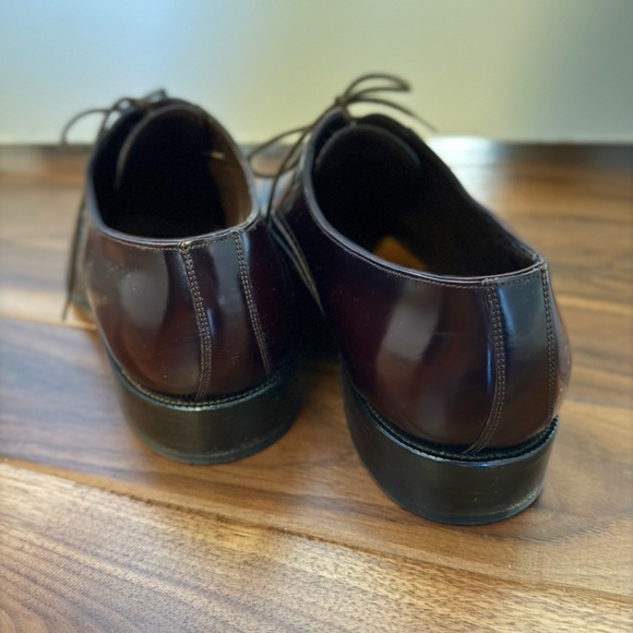 Bally Men's Dark Brown Oxford Shoes - Picture 2 of 7